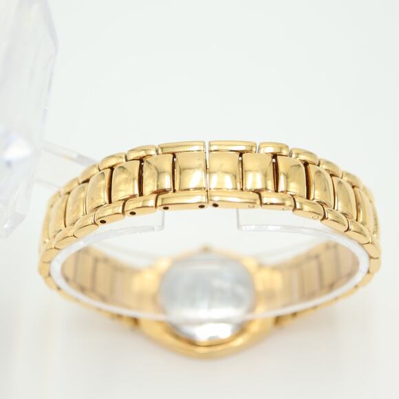 Lucien Piccard Gold Tone Womens Watch 26mm Swiss Sapphire Crystal Float Diamonds - Picture 12 of 14